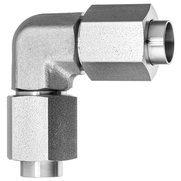 Usa Industrials Compression Fitting- Zinc-Plated Steel - Union Elbow - 1/4" Tube OD ZUSA-TF-CF-ST-99 - main